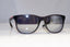 PRADA Mens Mirror Designer Sunglasses Black Rectangle SPS 030 NAR-1A1 14230