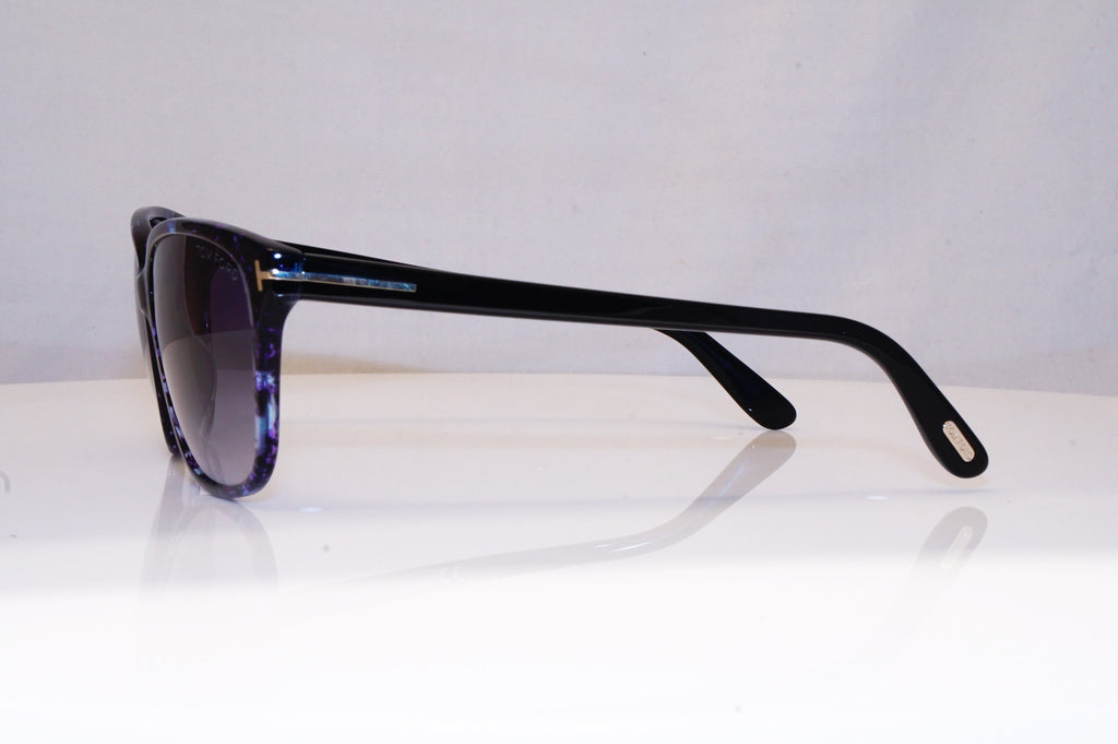 TOM FORD Womens Designer Sunglasses Blue Butterfly Dana TF432 55W 18159