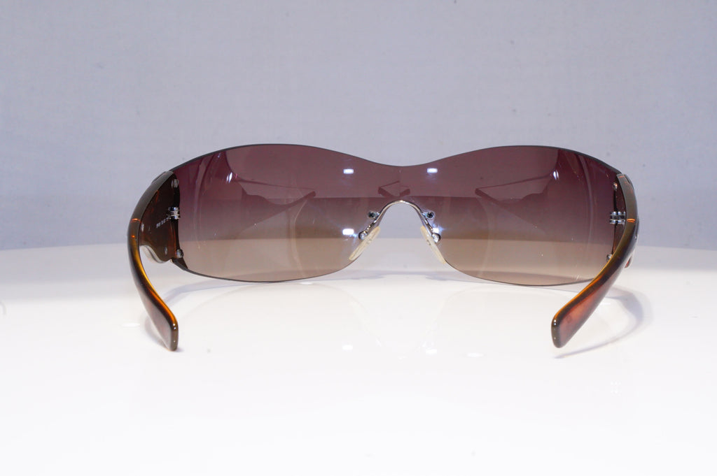 PRADA Womens Designer Sunglasses Brown Shield SPR 58F 2BU-6S1 20375
