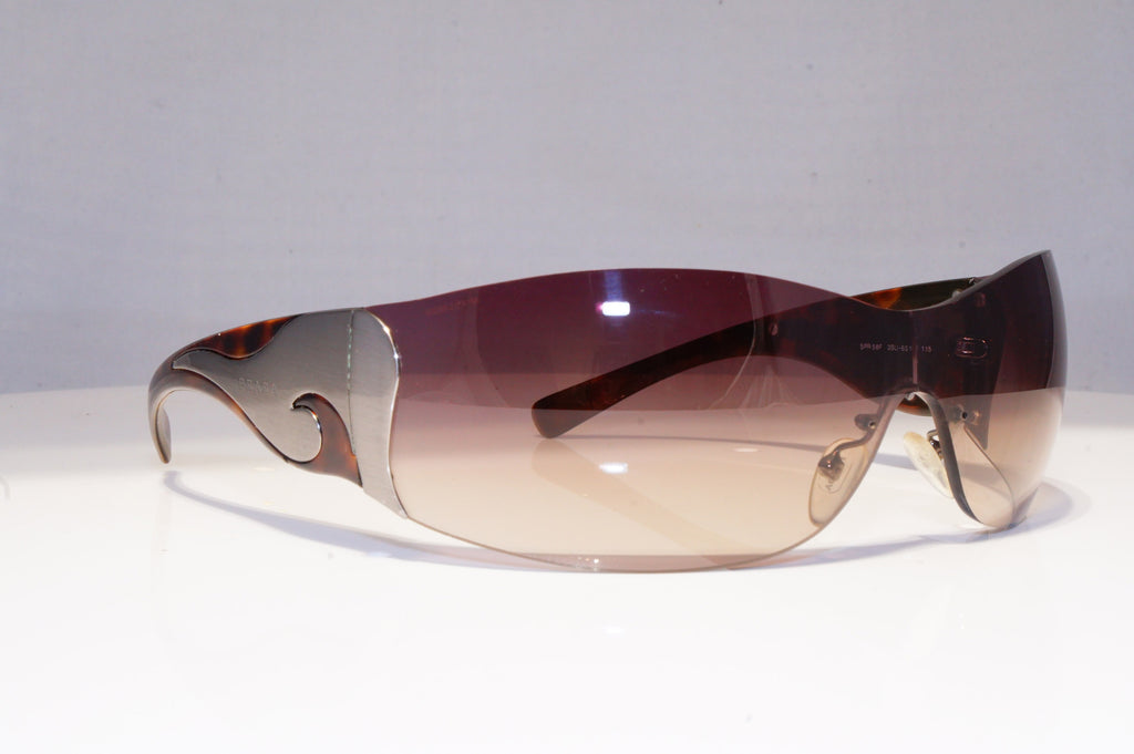PRADA Womens Designer Sunglasses Brown Shield SPR 58F 2BU-6S1 20375