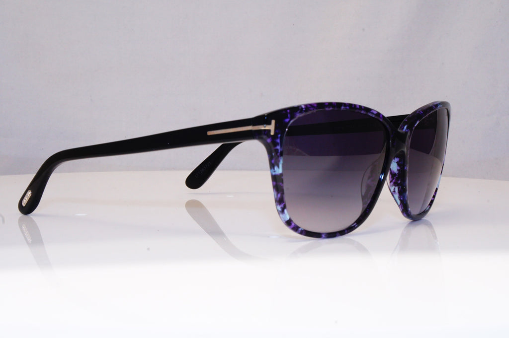 TOM FORD Womens Designer Sunglasses Blue Butterfly Dana TF432 55W 18159