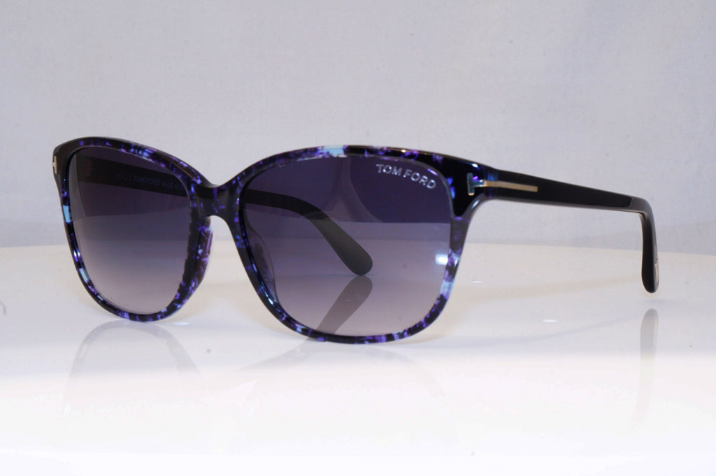 TOM FORD Womens Designer Sunglasses Blue Butterfly Dana TF432 55W 18159