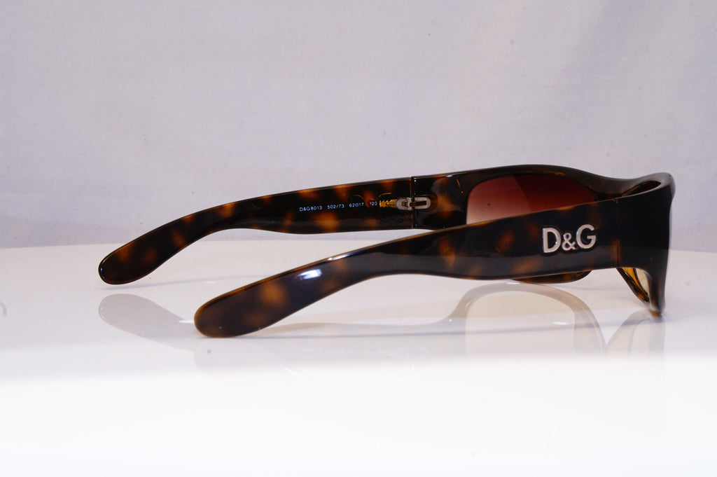 DOLCE & GABANNA Mens Womens Designer Sunglasses Brown Wrap D&G 8013 502/73 18168