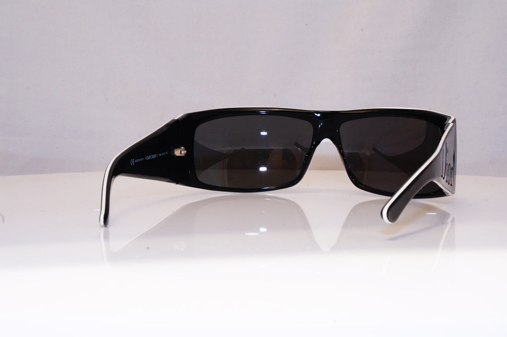 CHRISTIAN DIOR Mens Womens Designer Sunglasses Black Wrap Your Dior 1 YM6 18156