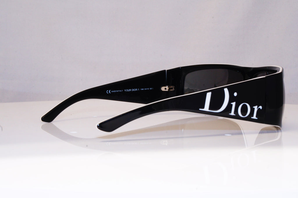 CHRISTIAN DIOR Mens Womens Designer Sunglasses Black Wrap Your Dior 1 YM6 18156