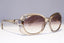 GIORGIA ARMANI Womens Diamante Designer Sunglasses Brown Oval GG 559 OVILF 20377