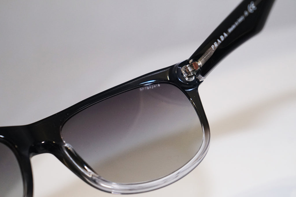 PRADA Boxed Mens Designer Sunglasses Black Square SPR 24L ZXA-3M1 14555