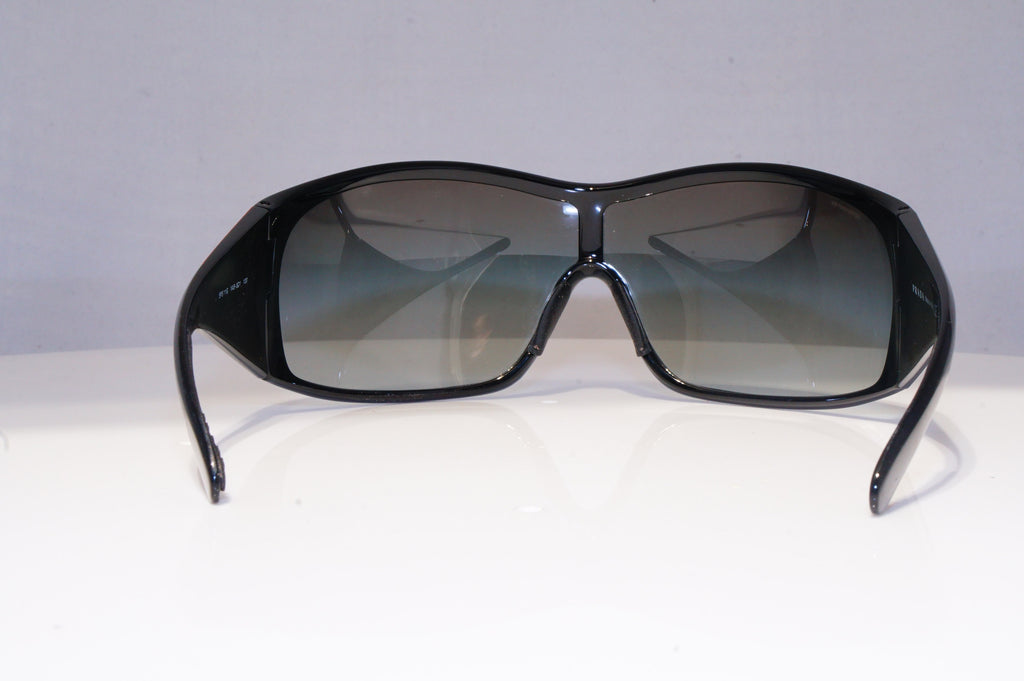 PRADA Womens Designer Sunglasses Black Shield SPS 11G 1AB-5D1 20376