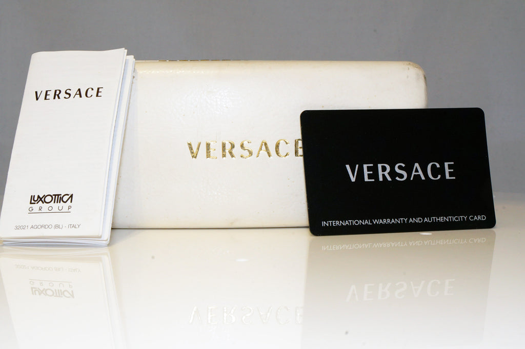 VERSACE Womens Diamante  Designer Sunglasses Cream Butterfly 4132-B 719/13 17120