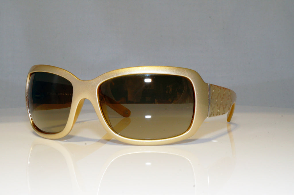 VERSACE Womens Diamante  Designer Sunglasses Cream Butterfly 4132-B 719/13 17120