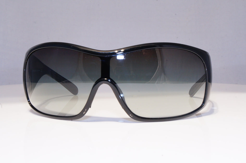 PRADA Womens Designer Sunglasses Black Shield SPS 11G 1AB-5D1 20376