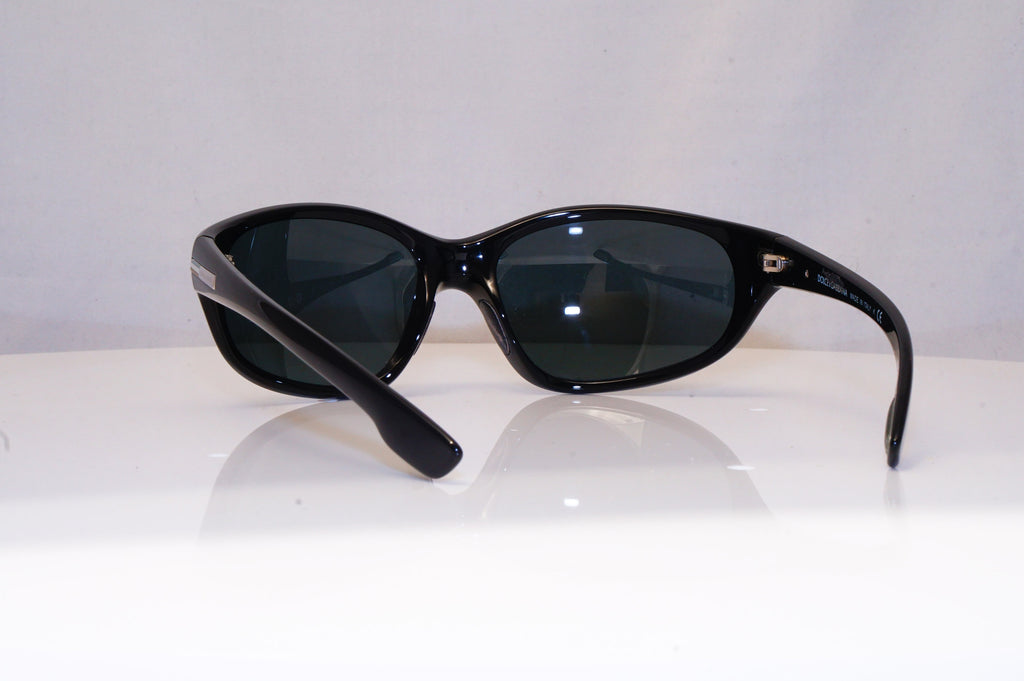 DOLCE & GABANNA Mens Boxed Designer Sunglasses Black Wrap DG 6066 501/87 18162