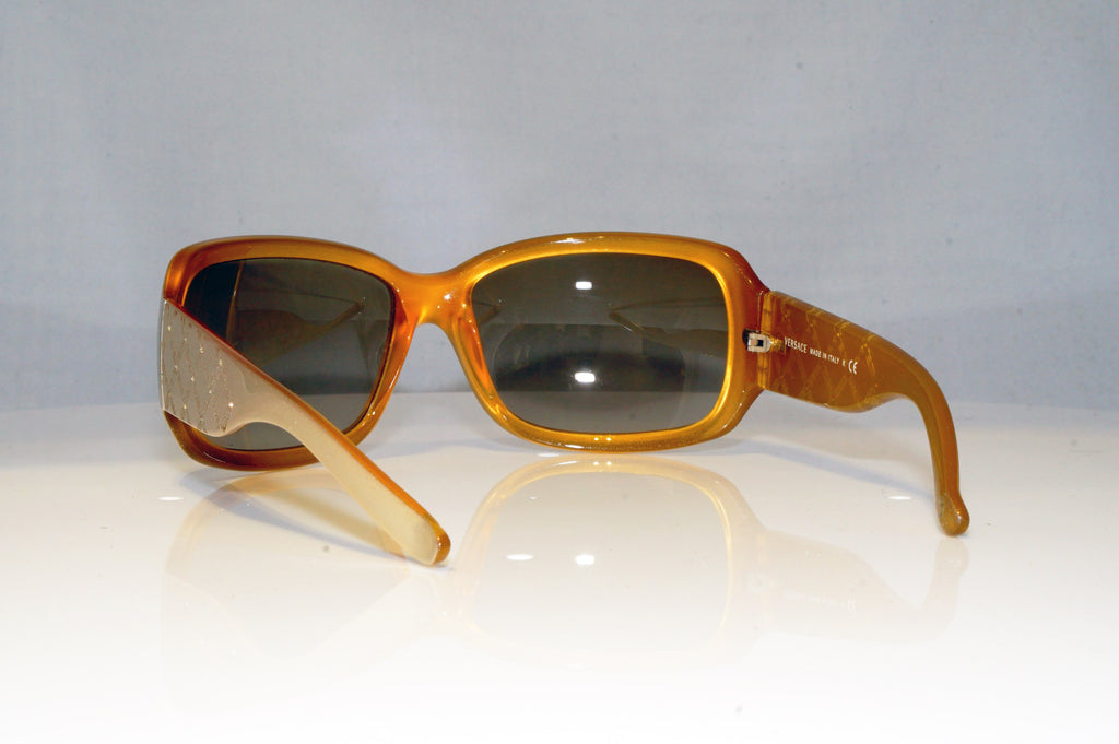 VERSACE Womens Diamante  Designer Sunglasses Cream Butterfly 4132-B 719/13 17120