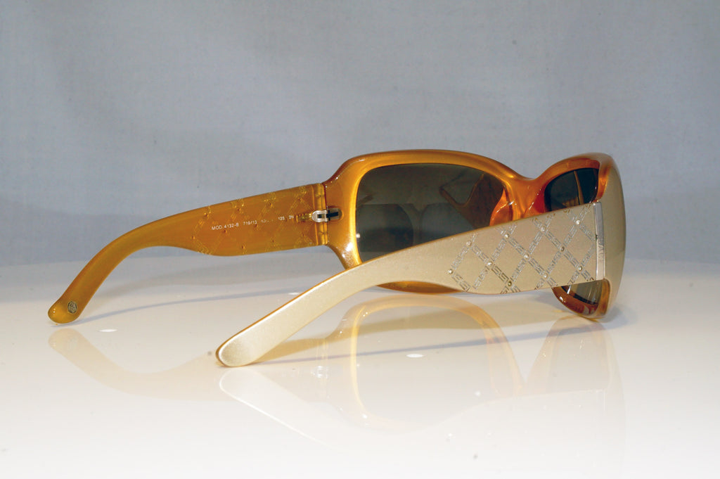 VERSACE Womens Diamante  Designer Sunglasses Cream Butterfly 4132-B 719/13 17120