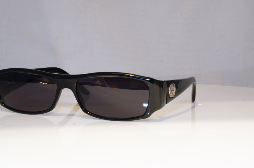 GUCCI Mens Vintage 1990 Designer Sunglasses Black Rectangle GG 1482 807 14235