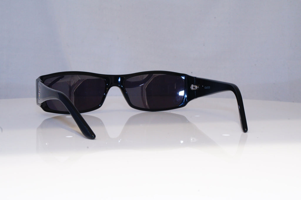 GUCCI Mens Vintage 1990 Designer Sunglasses Black Rectangle GG 1482 807 14235