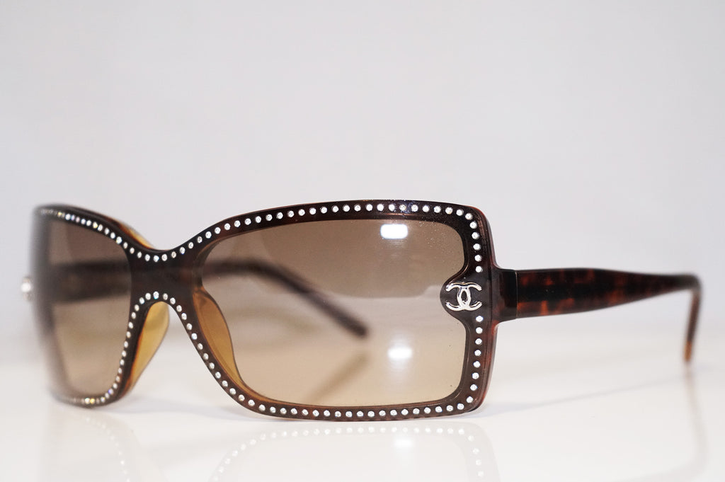 DIOR Vintage Womens Designer Crystal Sunglasses Black SPIDIOR 1 DUBBM 14559