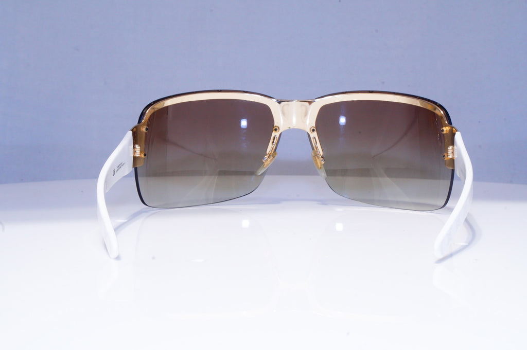 GUCCI Mens Womens Oversized Designer Sunglasses White Square GG 1819 BLNIS 20363