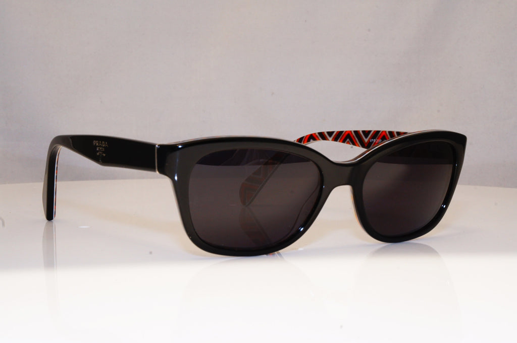 PRADA Womens Designer Sunglasses Black Rectangle VPR 04H 765-101 17958