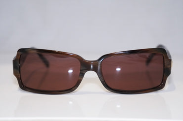 BVLGARI Vintage Womens Designer Sunglasses Brown Rectangle 830 591 3 14537