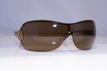 GIORGIO ARMANI Womens Designer Sunglasses Brown Shield SKI GA 427/S PKL8T 19307