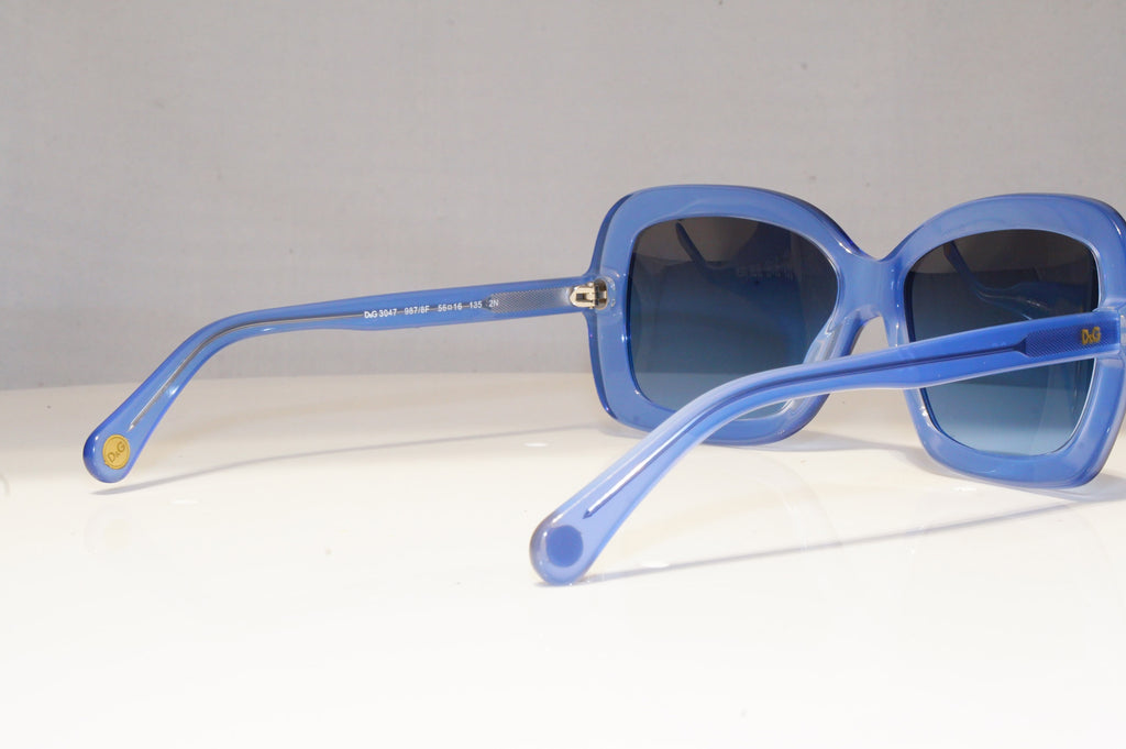 DOLCE & GABBANA Womens Designer Sunglasses Blue Square D&G 3047 987/8F 20366