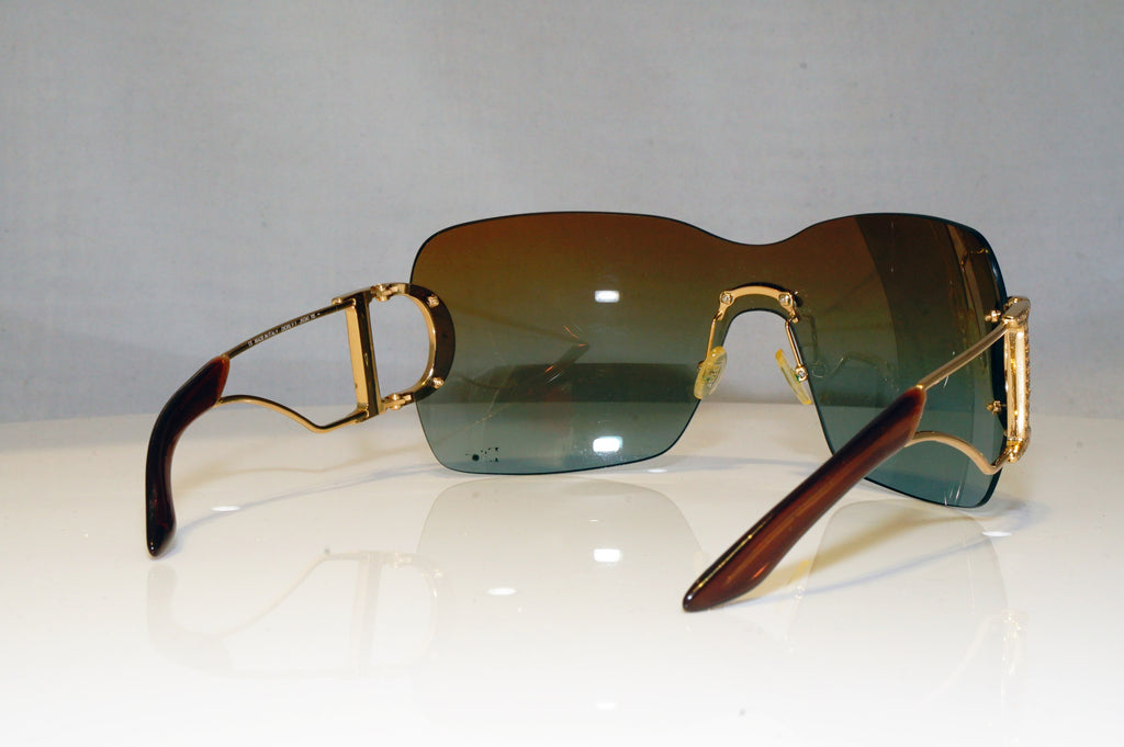 DIOR Womens Diamante Oversized Designer Sunglasses Shield DIORLY 1 J5JKI 17332