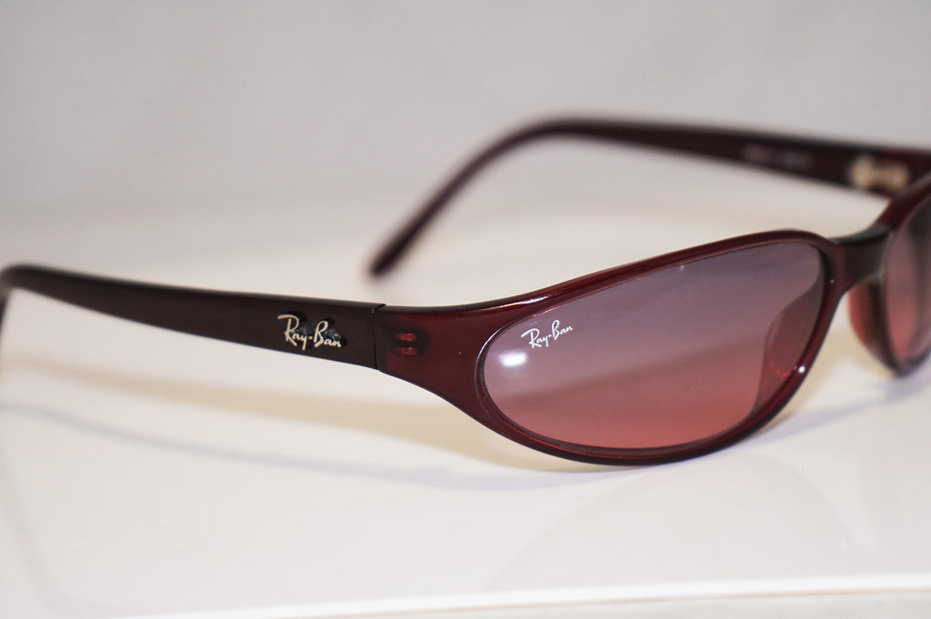 RAY-BAN Vintage Mens Designer Sunglasses Burgundy Rectangle RB 2112 904 12 14520