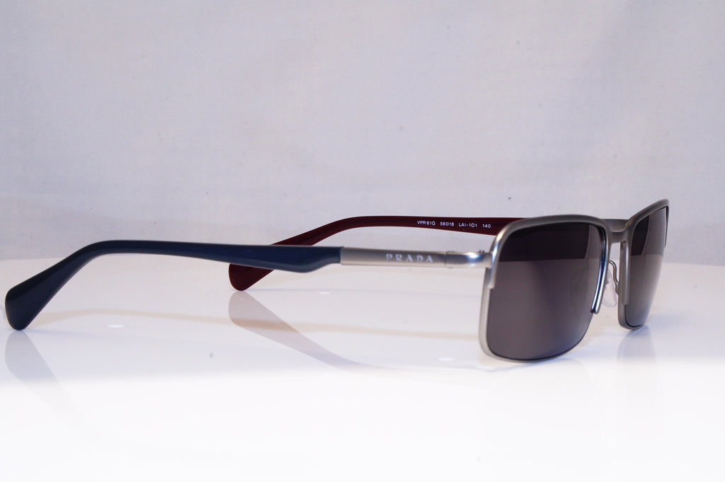 PRADA Mens Designer Sunglasses Black Rectangle VPR 61Q LAI-101 18057