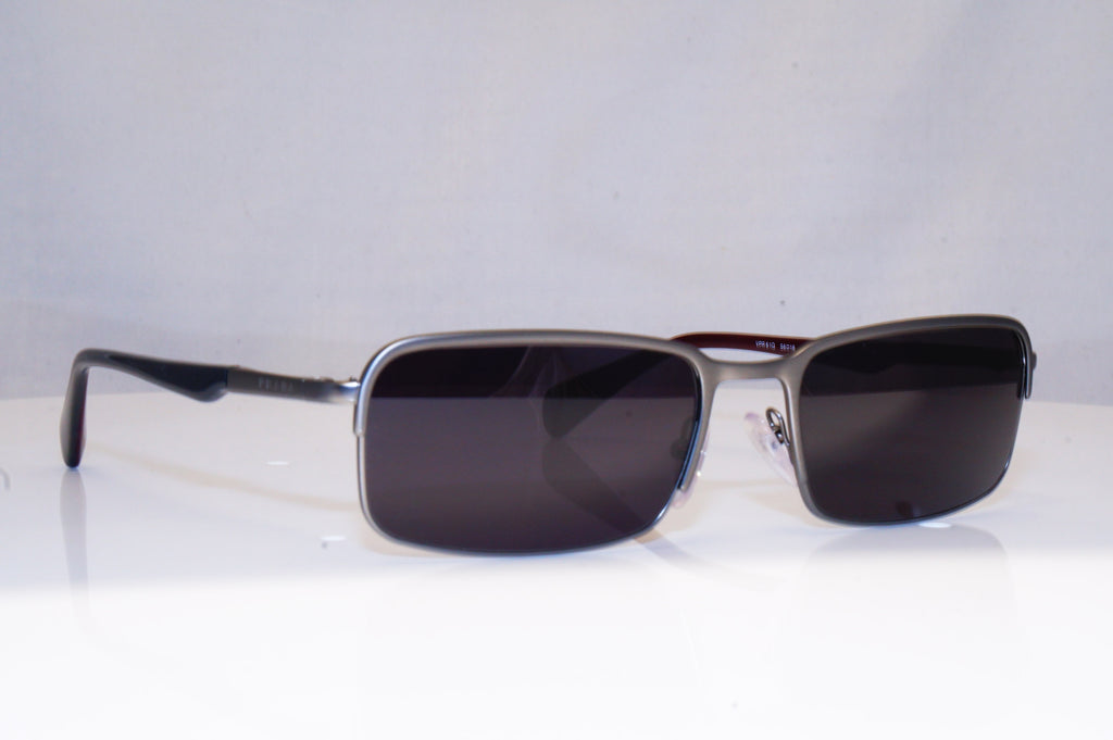 PRADA Mens Designer Sunglasses Black Rectangle VPR 61Q LAI-101 18057
