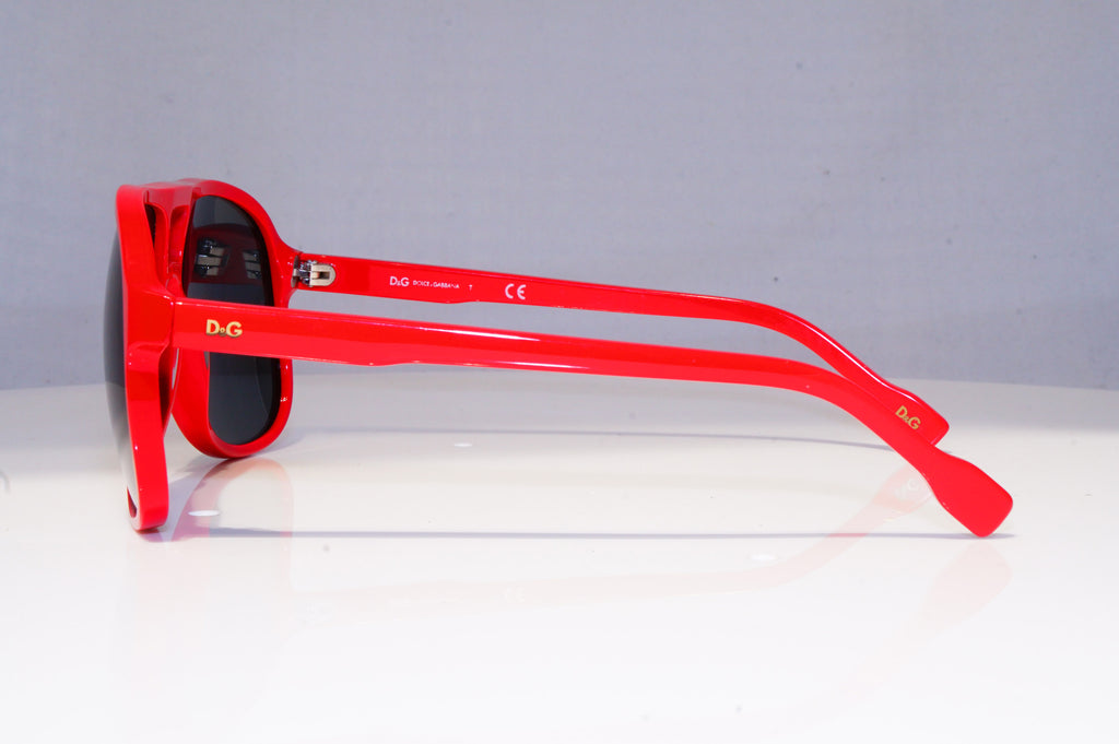 DOLCE & GABBANA Mens Womens Designer Sunglasses Red Pilot D&G 3043 588/87 20354