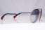 PRADA Mens Mirror Designer Sunglasses Silver Aviator SPS 55R QFP-5Q0 18048