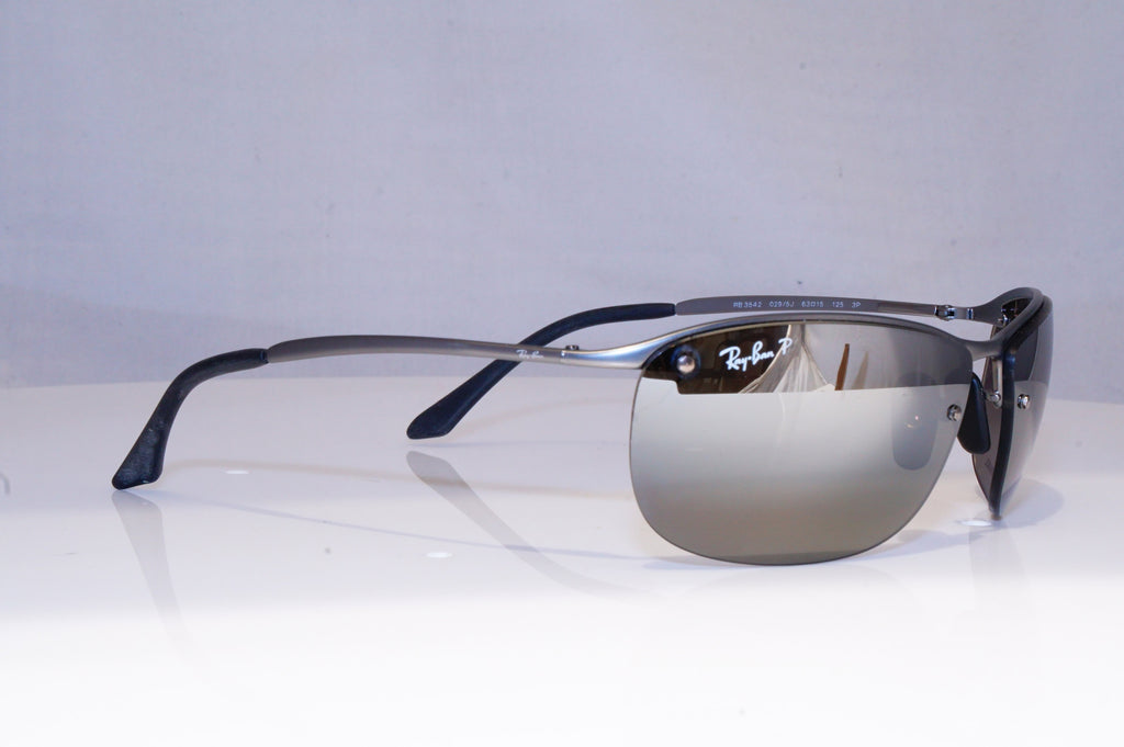 RAY-BAN Mens Polarized Mirror Designer Sunglasses FLIGHT RB 3542 029/5J 19298