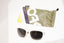 DIOR Womens Designer Sunglasses Brown Rectangle GRANVILLE 2 I61EJ 14542