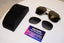 PRADA Mens Polarized Designer Sunglasses Black Aviator SPR 52P 5AV-5W1 18009