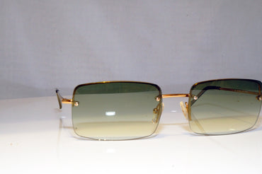 GUCCI Mens Vintage Designer Sunglasses Gold Rectangle GG 1653 T&J 17327
