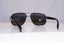 PRADA Mens Polarized Designer Sunglasses Black Aviator SPR 52P 5AV-5W1 18009