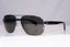 PRADA Mens Polarized Designer Sunglasses Black Aviator SPR 52P 5AV-5W1 18009