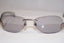 CHANEL Vintage Womens Designer Sunglasses Clear Rectangle 4037 C168 87 14554