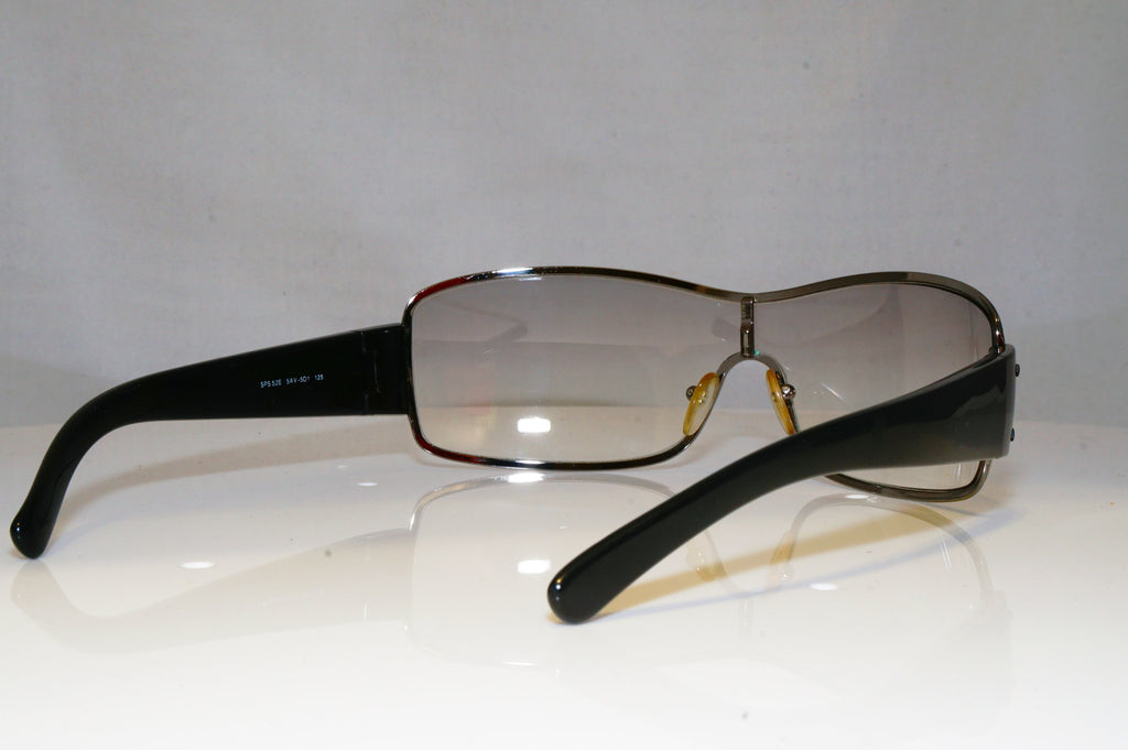 PRADA Mens Designer Sunglasses Black Shield SPS 52E 5AV-5D1 17155