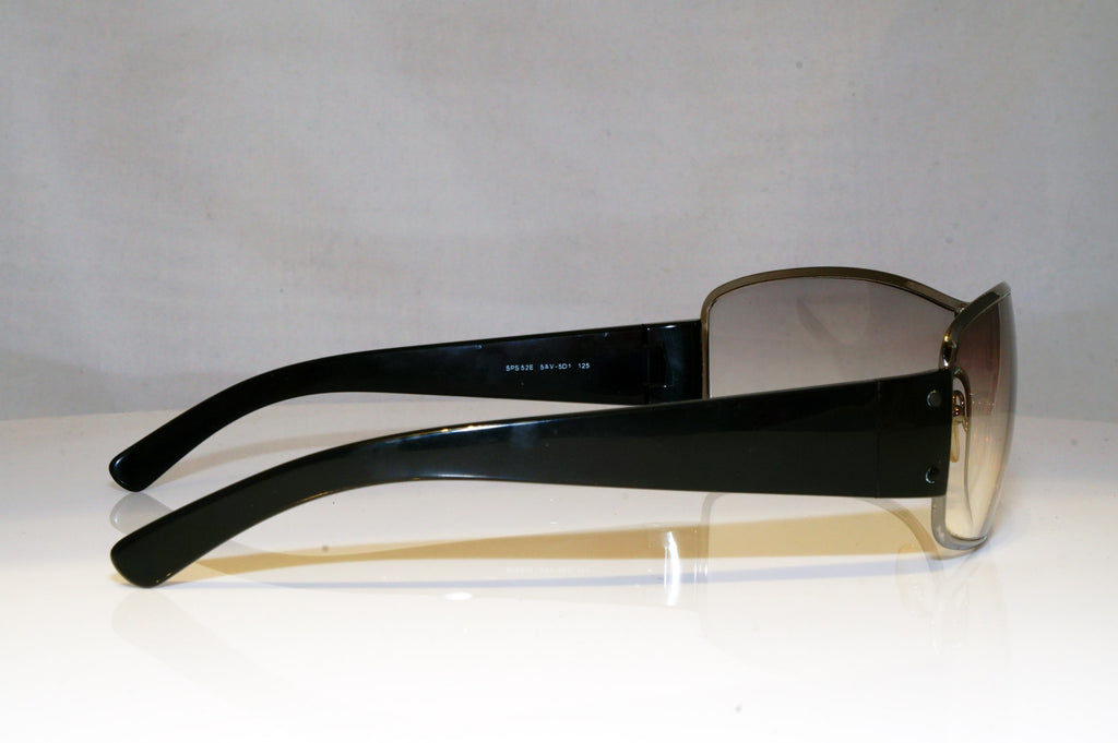 PRADA Mens Designer Sunglasses Black Shield SPS 52E 5AV-5D1 17155