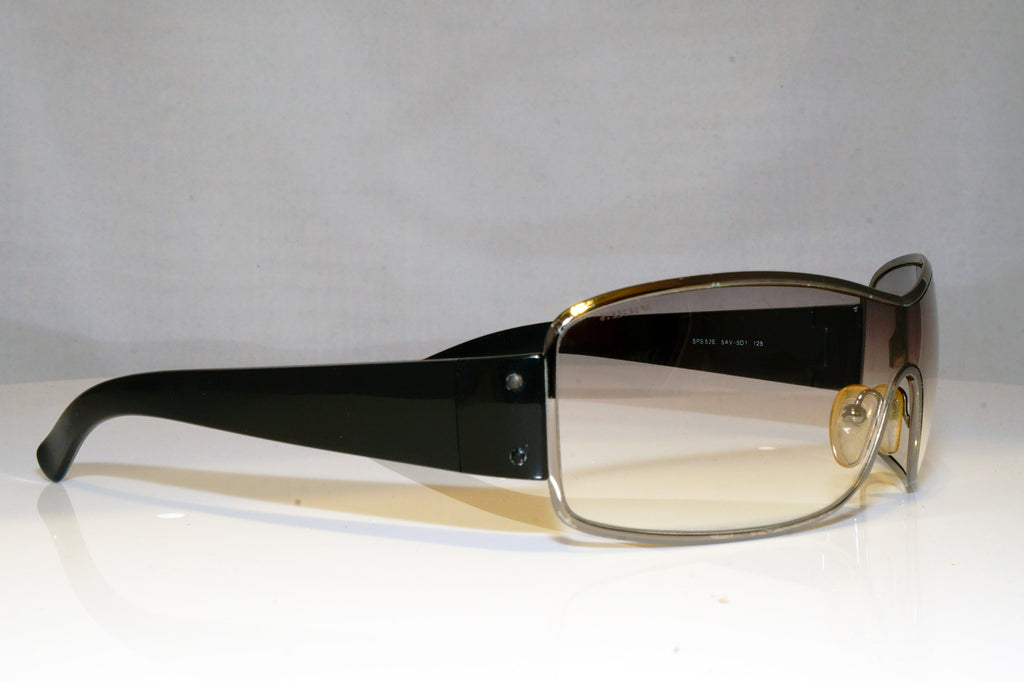 PRADA Mens Designer Sunglasses Black Shield SPS 52E 5AV-5D1 17155