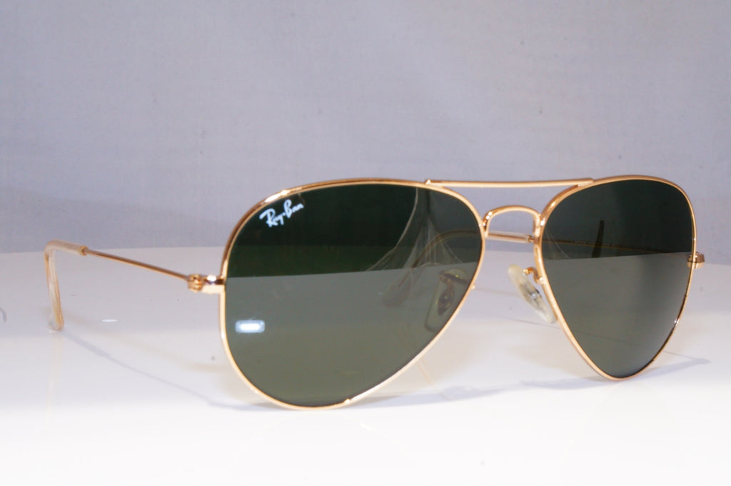RAY-BAN Mens Designer Sunglasses Gold Pilot RB 3025 001/61 19287