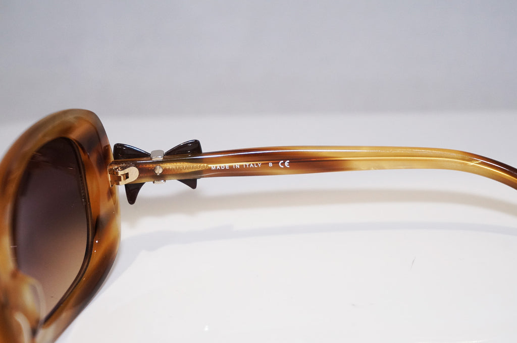 CHANEL Womens Designer Bow Sunglasses Brown Oval 5170 C938 38 14538