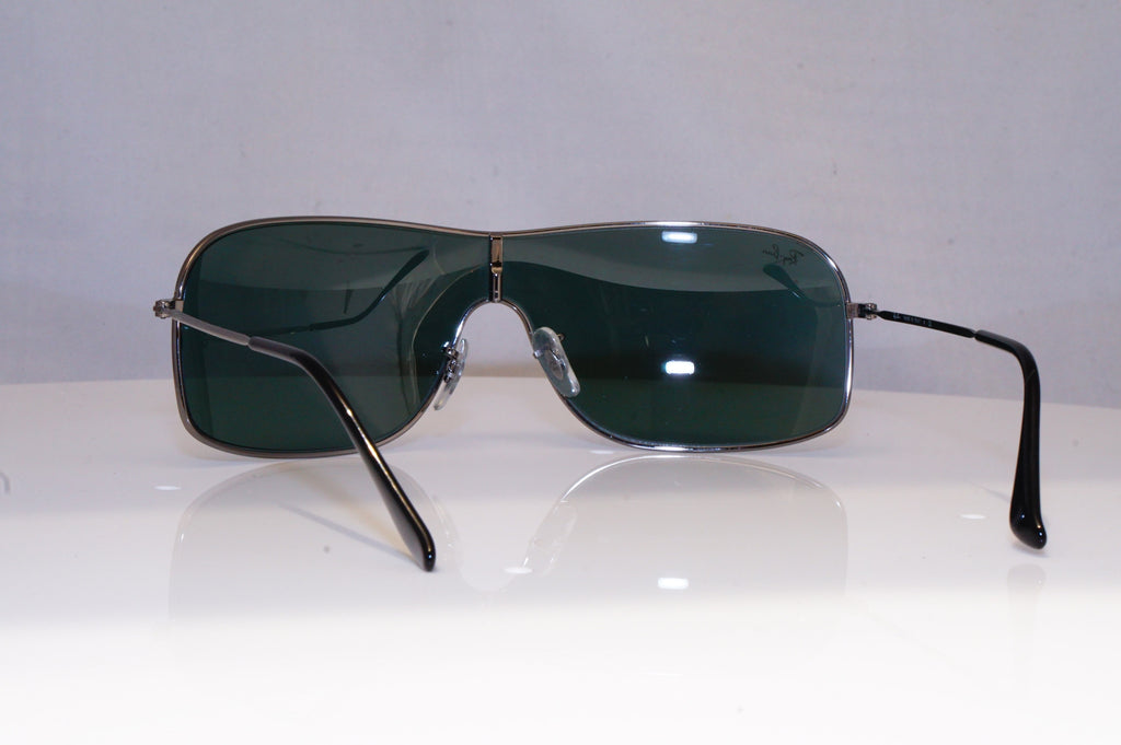 RAY-BAN Mens Designer Sunglasses Silver Shield RB 3341 004/71 19277