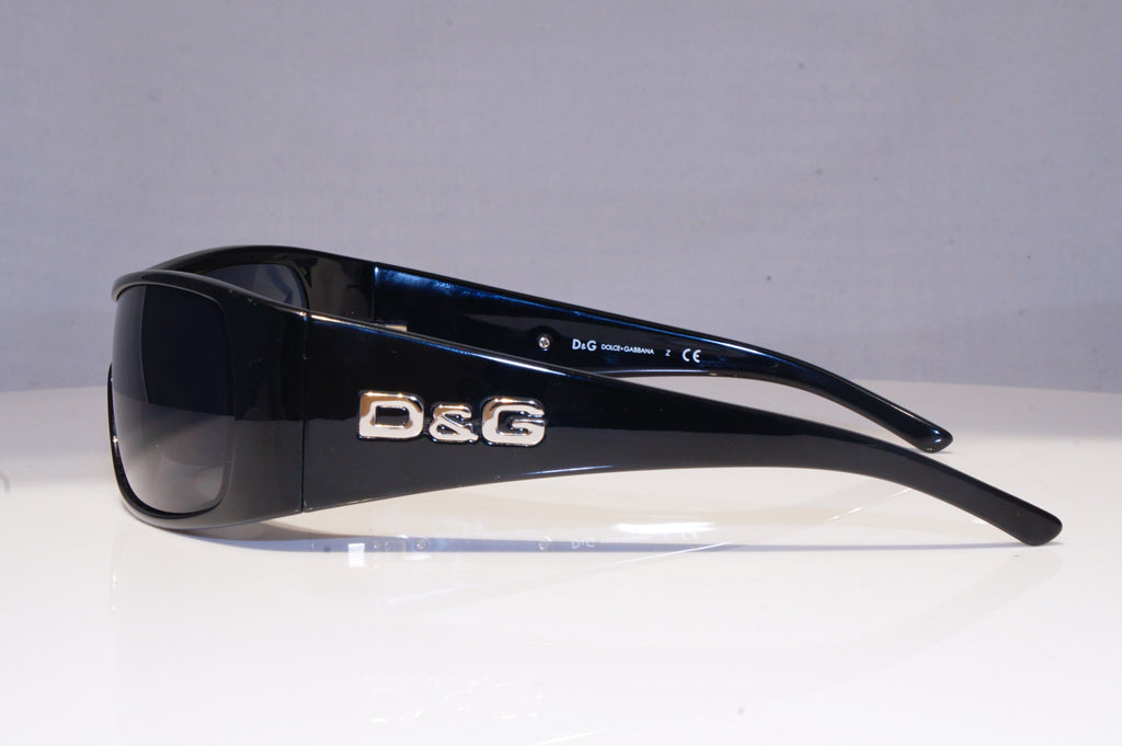 DOLCE & GABBANA Mens Designer Sunglasses Black Shield D&G 8047 501/87 18955