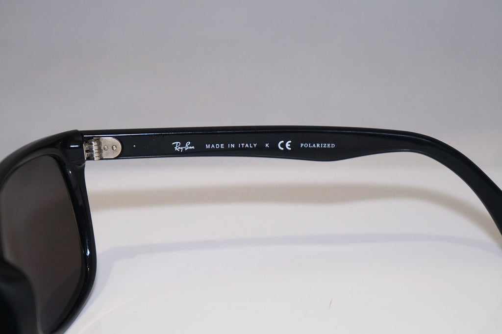RAY-BAN Mens Designer Flash Mirror Sunglasses Black Square RB 4181 601 9A 14242