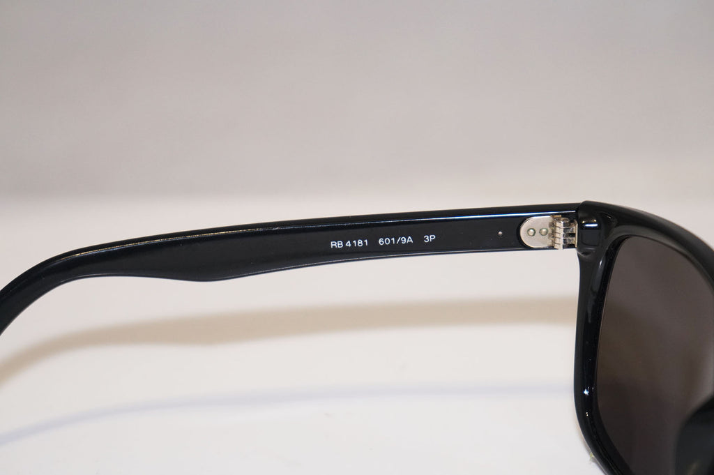 RAY-BAN Mens Designer Flash Mirror Sunglasses Black Square RB 4181 601 9A 14242