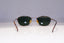 RAY-BAN Mens Vintage 1990 Designer Sunglasses Brown Rectangle W2656 BRN 20342