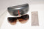 PRADA Mens Designer Sunglasses Brown Shield SPS 02L 7Y2-6S1 15795